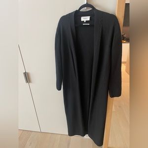 Ba&sh Black Duster Cardigan Size M